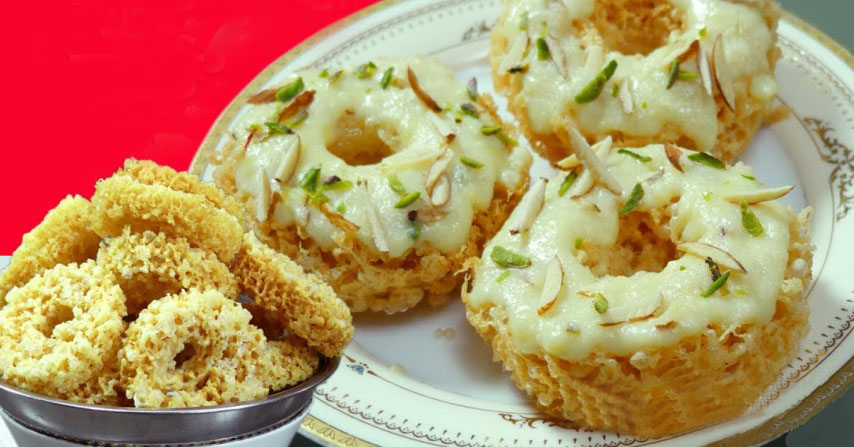 मलाई घेवर