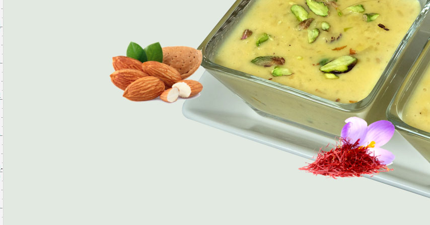 मखाना आमंड सैफरोनी खीर